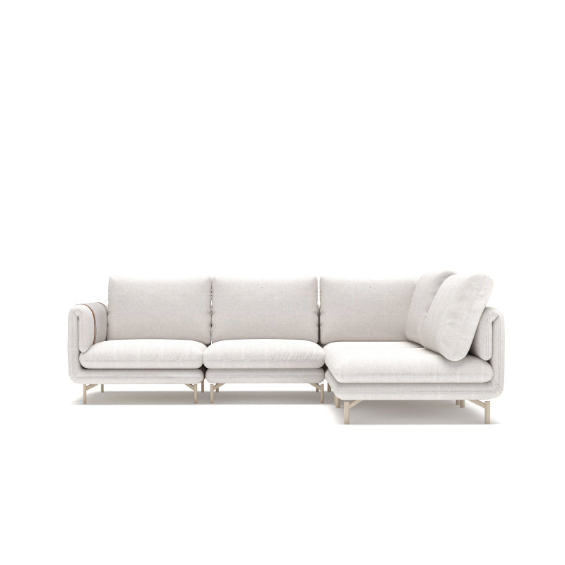 Crème II Sofa 2.5L + C3 Chaise Right (Set) | W135-2