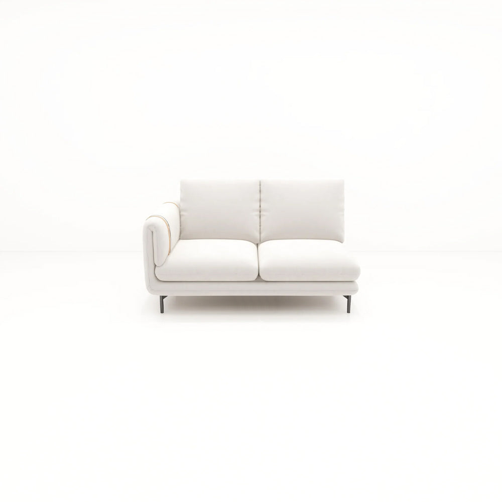 Crème II Sofa 2.5 Seater With Left Arm | RAW 9501 - DEER