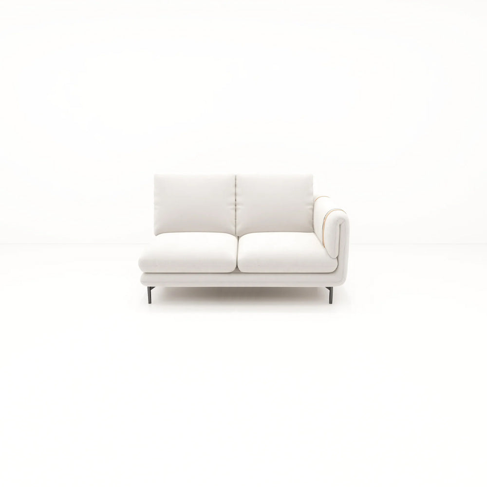 Crème II Sofa 2.5 Seater With Right Arm | MOSS-01