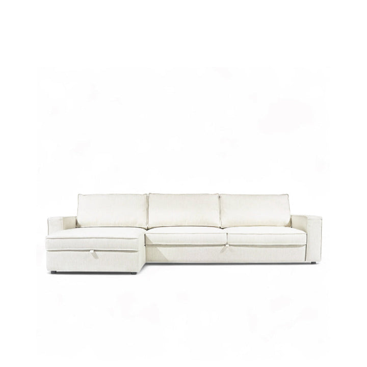 Camille 3L + Chaise Left W/Storage Cube (Set)