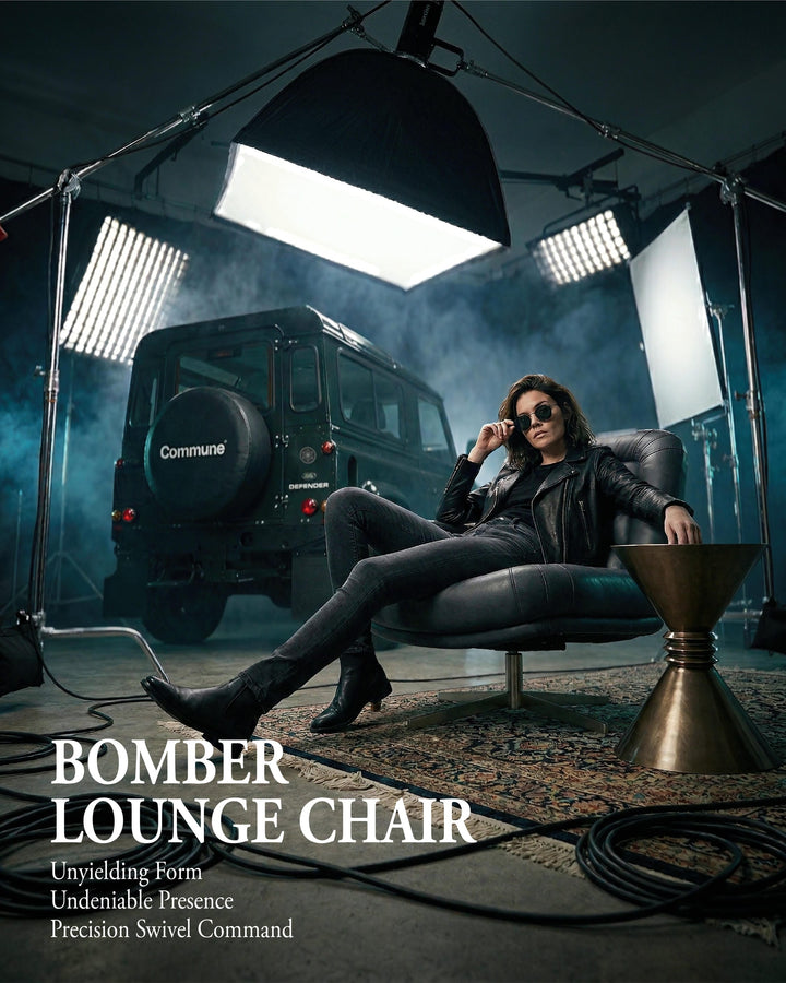 Bomber Lounge Chair 1 Seater