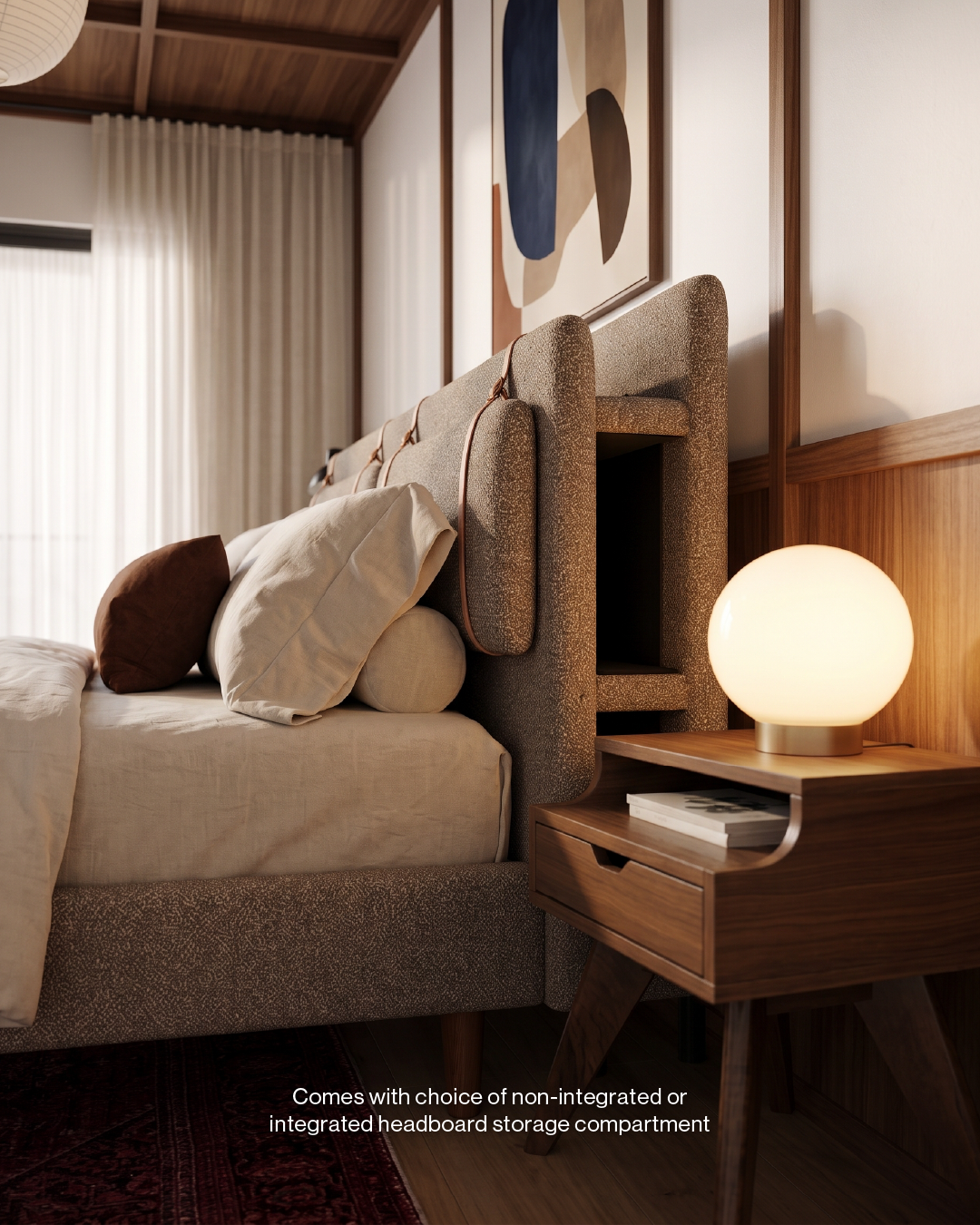 Como Bed Frame - King