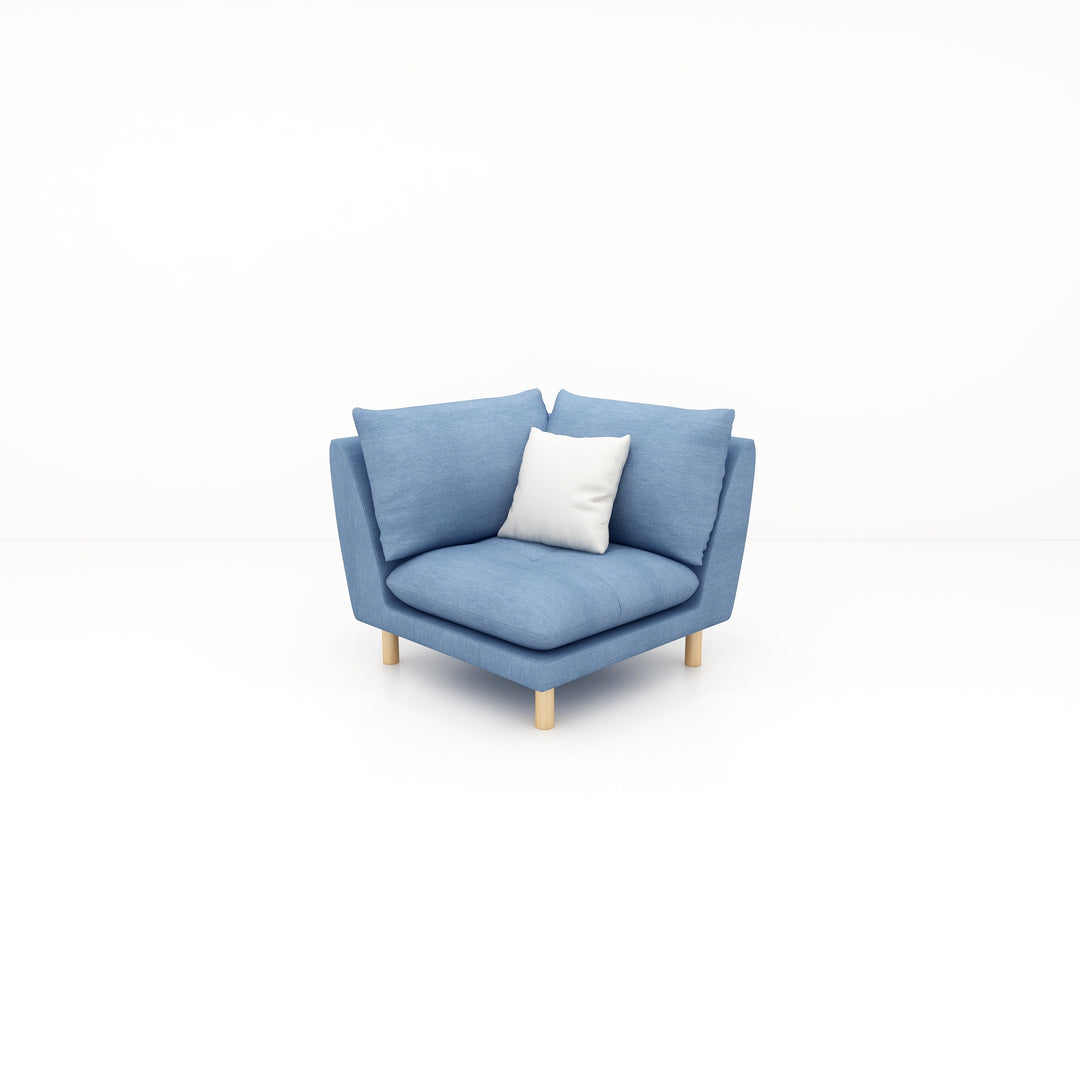 Dahlia Corner Unit with O Armrest