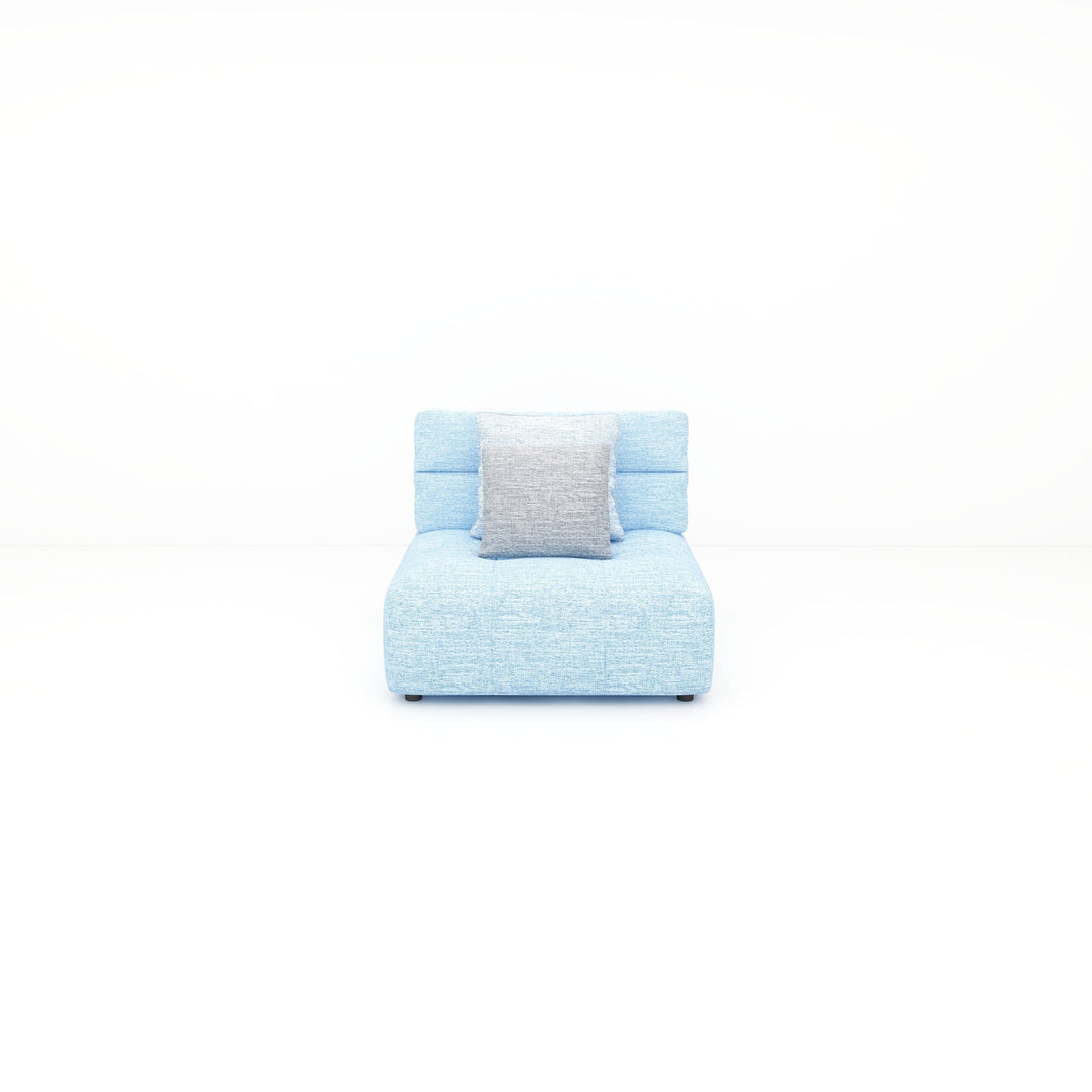 Tuft Sofa Armless 1 Seater | MOSS-03