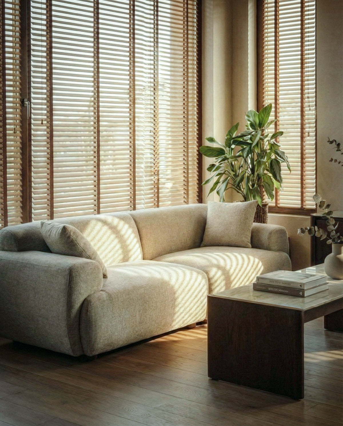 Grabb 4-Seater Fabric Sofa (Set)