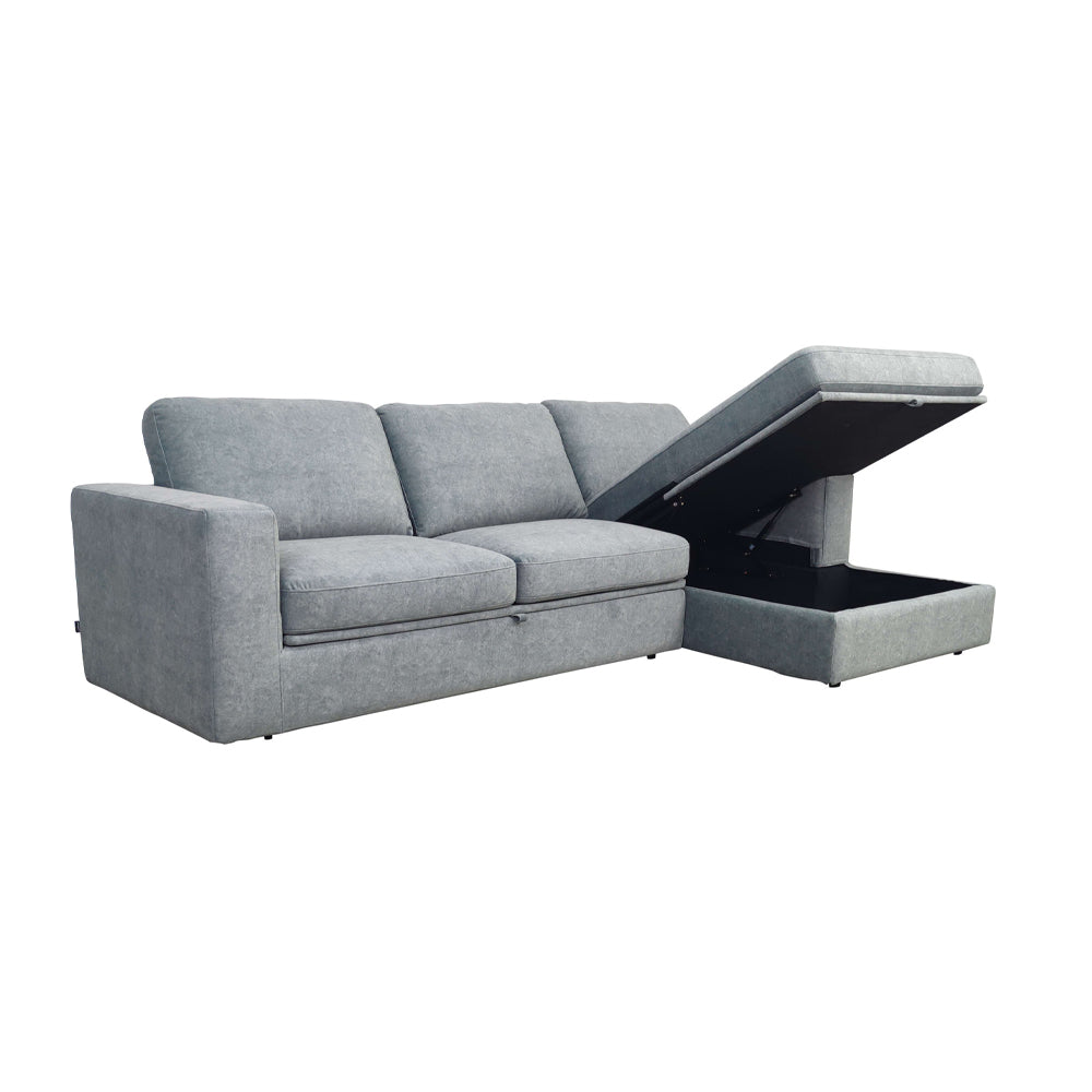 Bass Sofa 2.5L + Chaise Right W/Storage (Set)