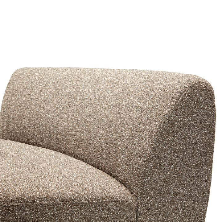 Cove Sofa 1 Seater Curve Armless
