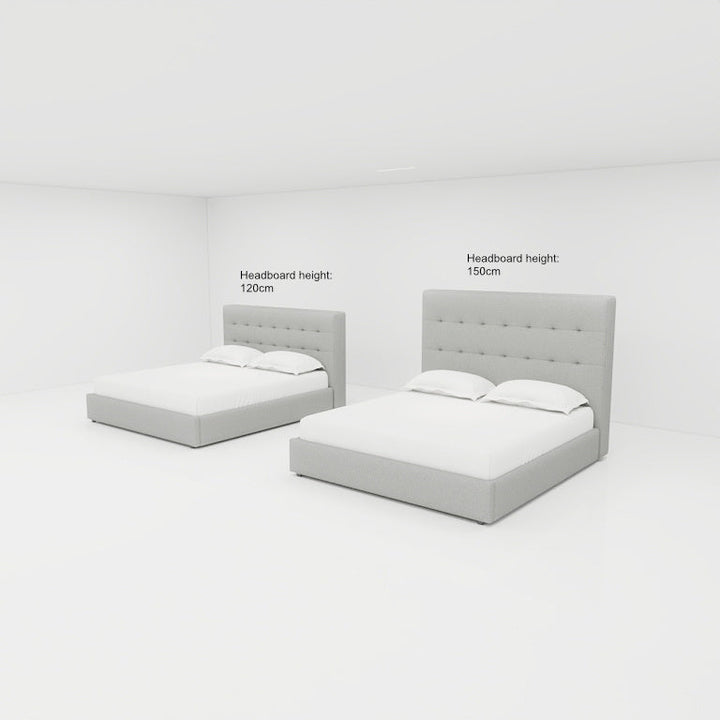 Duval Tuft Bed (150Cm Headboard)