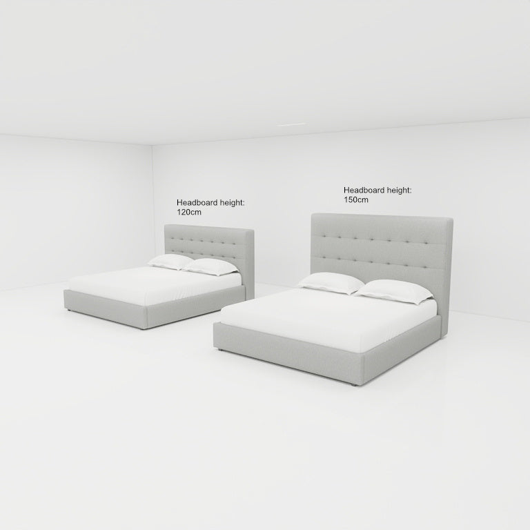 Duval Tuft Bed (120Cm Headboard)