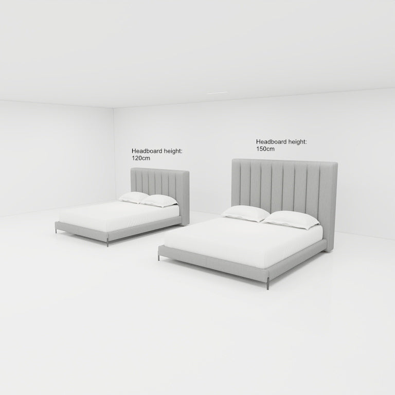 Duval Vert Bed (120Cm Headboard) - King
