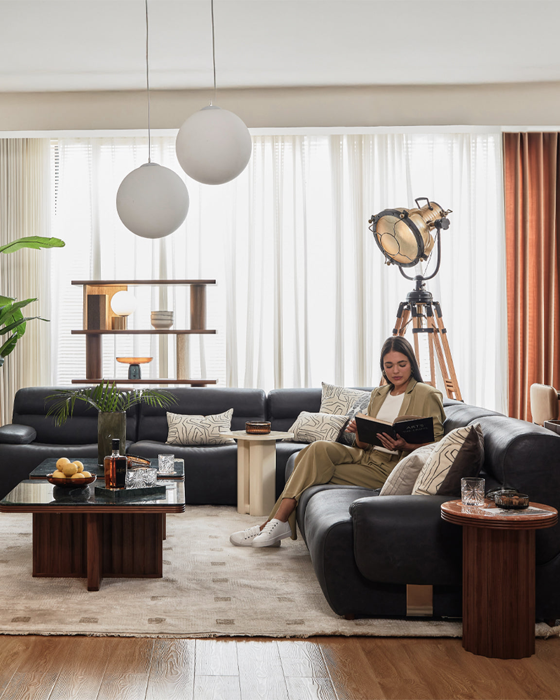 Hotel Paradiso Sofa 2 Seater Without Armrests (Set)