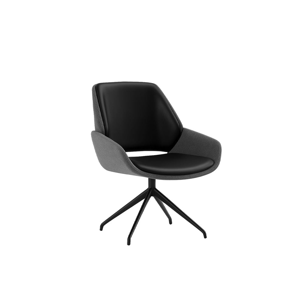 Rebel Swivel Armchair 1 Seater (Mixed Upholstery)