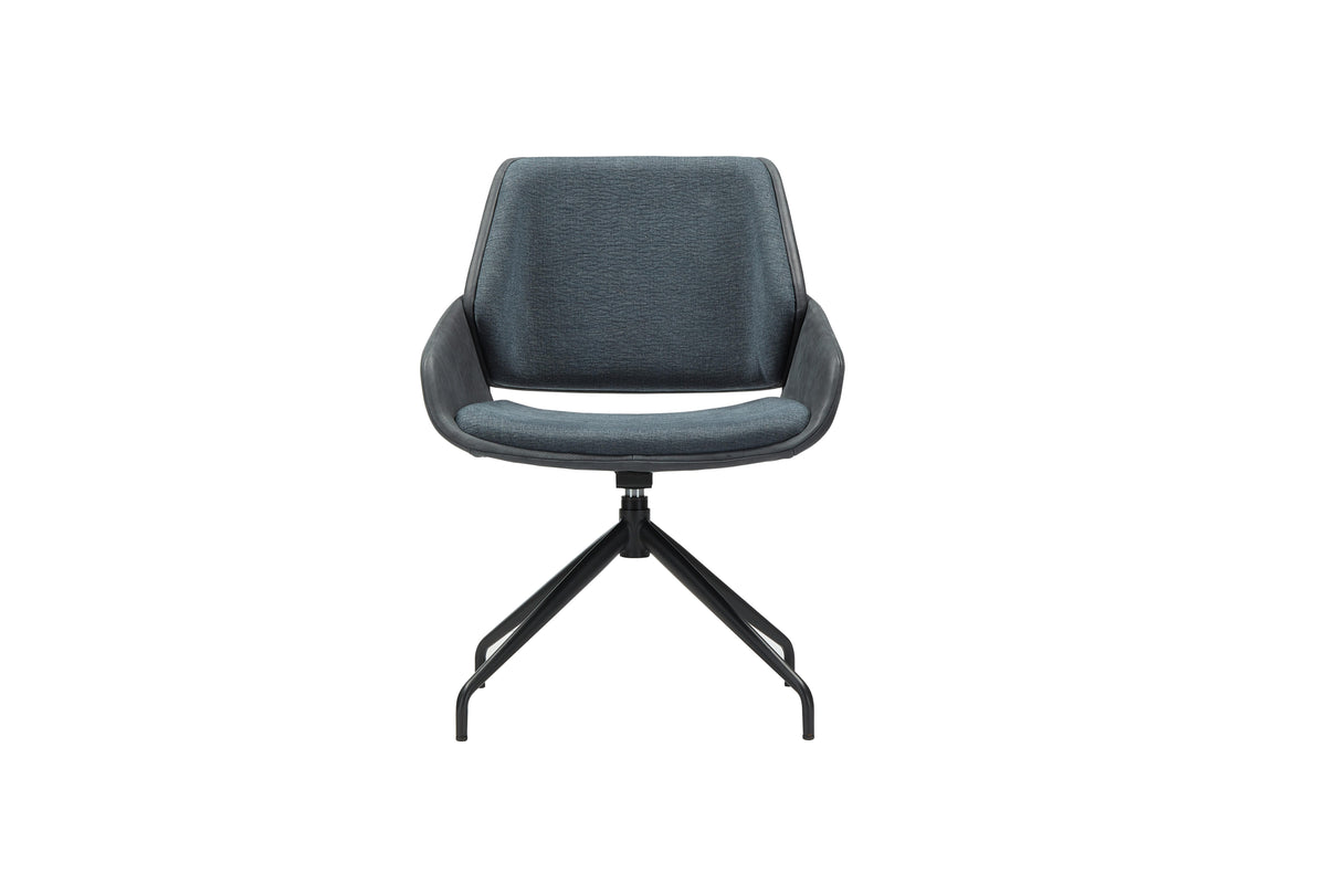 Rebel Swivel Armchair 1 Seater (Mixed Upholstery)