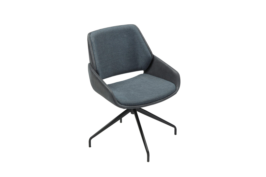 Rebel Swivel Armchair 1 Seater (Mixed Upholstery)